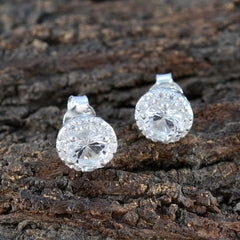 Cubic-Zirconia-American-Lourdes-multiple-Stud-White-92.5-Silver-Earring