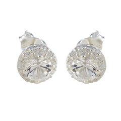 Cubic-Zirconia-American-Lourdes-multiple-Stud-White-92.5-Silver-Earring