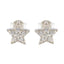 Cubic-Zirconia-American-María-multiple-Stud-White-925-Sterling-Silver-Earring