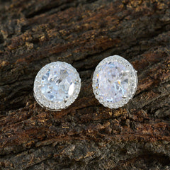 Cubic-Zirconia-Russian-Grace-multiple-Stud-White-925-Sterling-Silver-Earring