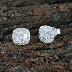 Cubic-Zirconia-African-Sofía-multiple-Stud-White-Sterling-Silver-Earring