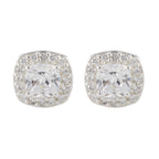 Cubic-Zirconia-African-Sofía-multiple-Stud-White-Sterling-Silver-Earring
