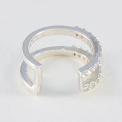 Cubic-Zirconia-French-Patricia-multiple-Stud-White-Silver-Earring