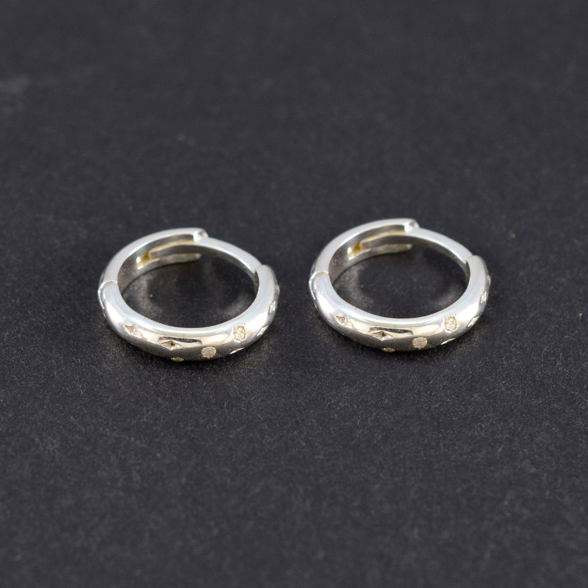 Cubic-Zirconia-American-María-multiple-Stud-White-925-Silver-Earring