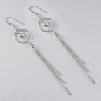 Cubic-Zirconia-American-Paula-multiple-Dangle-White-92.5-Silver-Earring