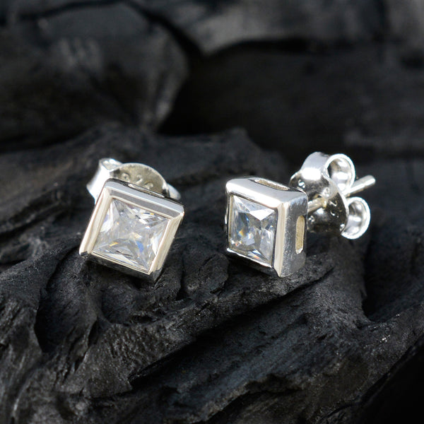 Cubic-Zirconia-African-Camila-Solitaire-Stud-White-92.5-Silver-Earring