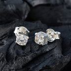 Cubic-Zirconia-Russian-Carla-Solitaire-Stud-White-925-Sterling-Silver-Earring