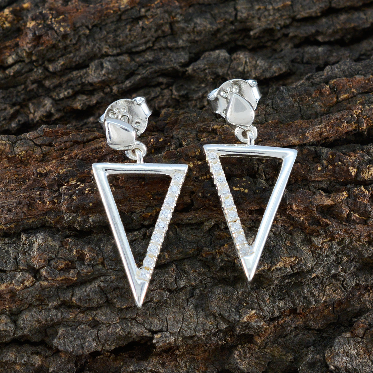 White-CZ-Moroccan-Eva-multiple-Stud-White-Silver-Earring