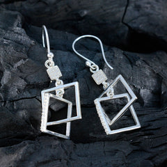 Cubic-Zirconia-Moroccan-Agustina-multiple-Dangle-White-92.5-Silver-Earring