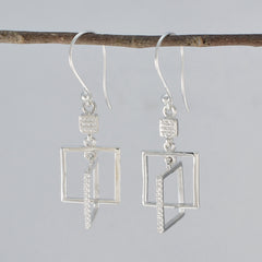 Cubic-Zirconia-Moroccan-Agustina-multiple-Dangle-White-92.5-Silver-Earring