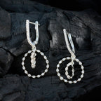 Cubic-Zirconia-American-Amanda-multiple-Stud-White-Silver-Earring