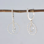 Cubic-Zirconia-American-Amanda-multiple-Stud-White-Silver-Earring