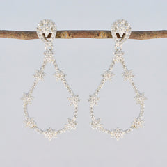 Cubic-Zirconia-Japanese-Andrea-multiple-Stud-White-925-Silver-Earring