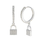 Cubic-Zirconia-Italian-Antonia-multiple-Stud-White-Sterling-Silver-Earring