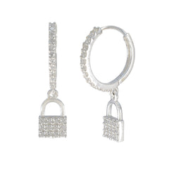Cubic-Zirconia-Italian-Antonia-multiple-Stud-White-Sterling-Silver-Earring