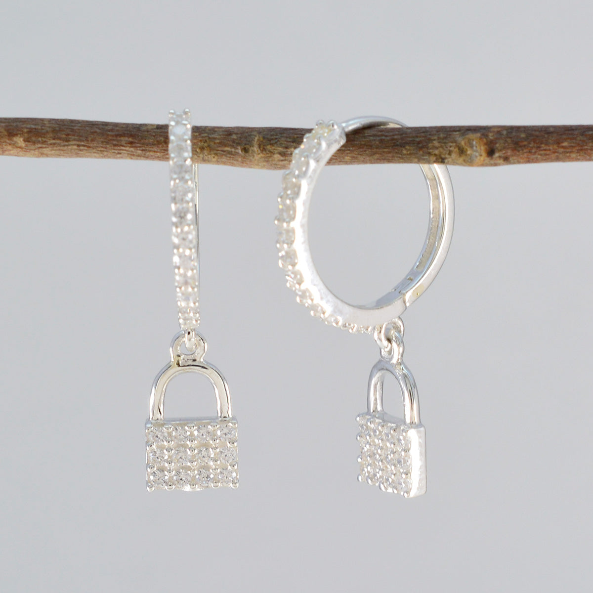 Cubic-Zirconia-Italian-Antonia-multiple-Stud-White-Sterling-Silver-Earring