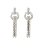 Cubic-Zirconia-Spanish-Carla-multiple-Stud-White-92.5-Silver-Earring
