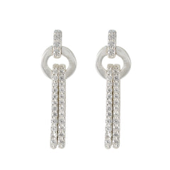 Cubic-Zirconia-Spanish-Carla-multiple-Stud-White-92.5-Silver-Earring