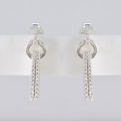 Cubic-Zirconia-Spanish-Carla-multiple-Stud-White-92.5-Silver-Earring