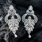 Cubic-Zirconia-Indian-Kristine-multiple-Stud-White-92.5-Silver-Earring