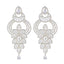 Cubic-Zirconia-Indian-Kristine-multiple-Stud-White-92.5-Silver-Earring