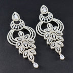 Cubic-Zirconia-Indian-Kristine-multiple-Stud-White-92.5-Silver-Earring