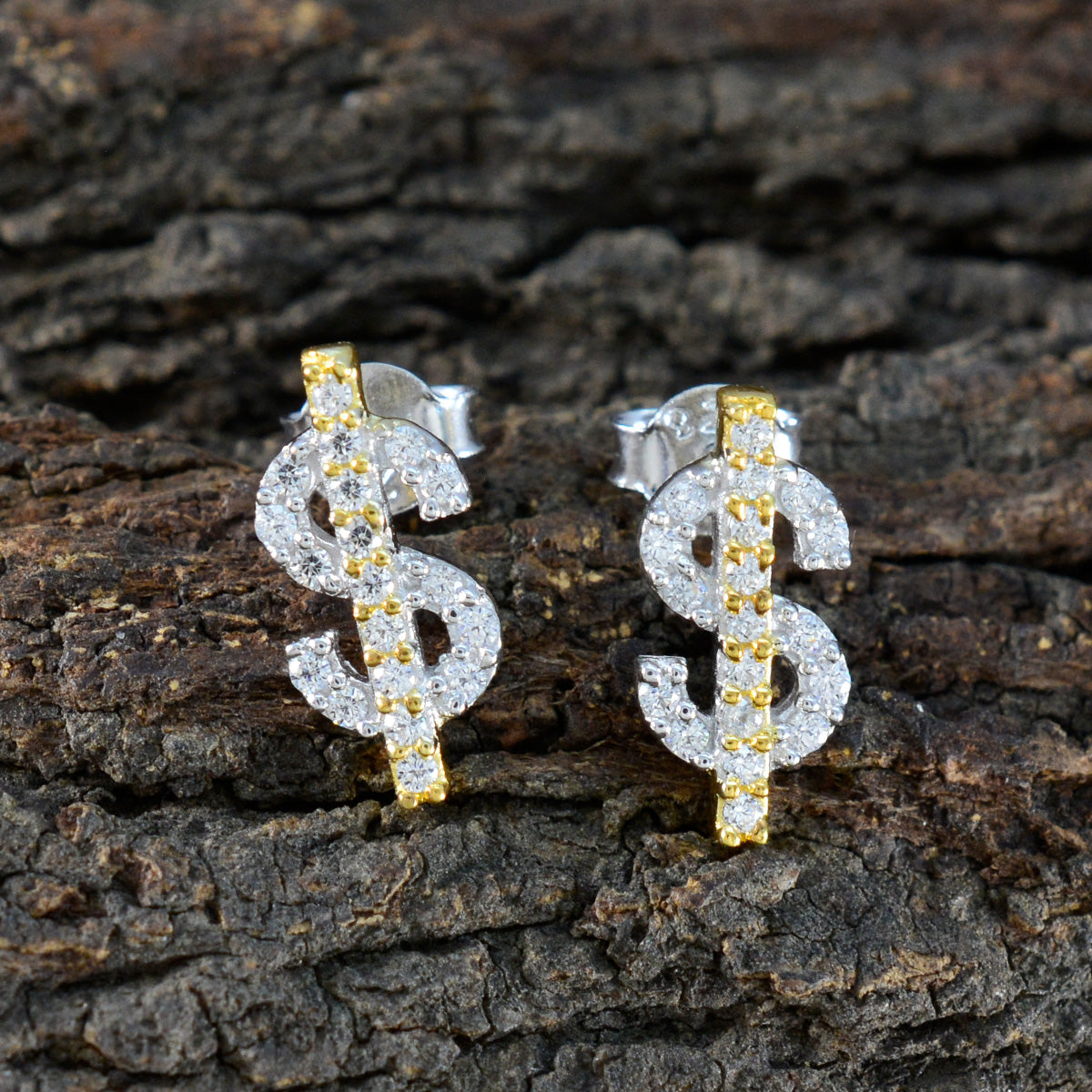 Cubic-Zirconia-Turkish-María-multiple-Stud-White-92.5-Silver-Earring