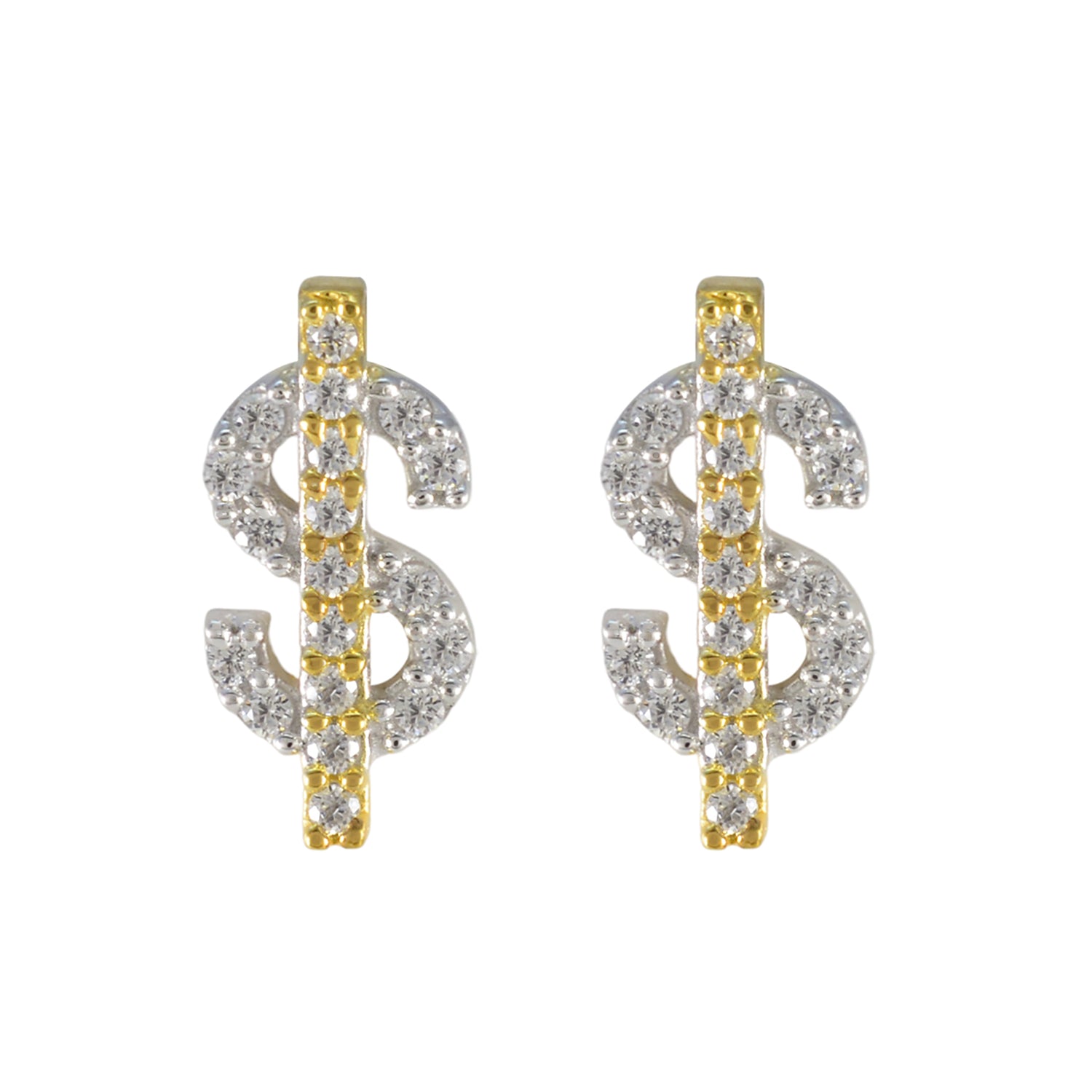 Cubic-Zirconia-Turkish-María-multiple-Stud-White-92.5-Silver-Earring