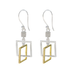 Cubic-Zirconia-Egyptian-Alejandra-multiple-Dangle-White-925-Sterling-Silver-Earring
