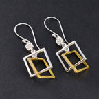 Cubic-Zirconia-Egyptian-Alejandra-multiple-Dangle-White-925-Sterling-Silver-Earring