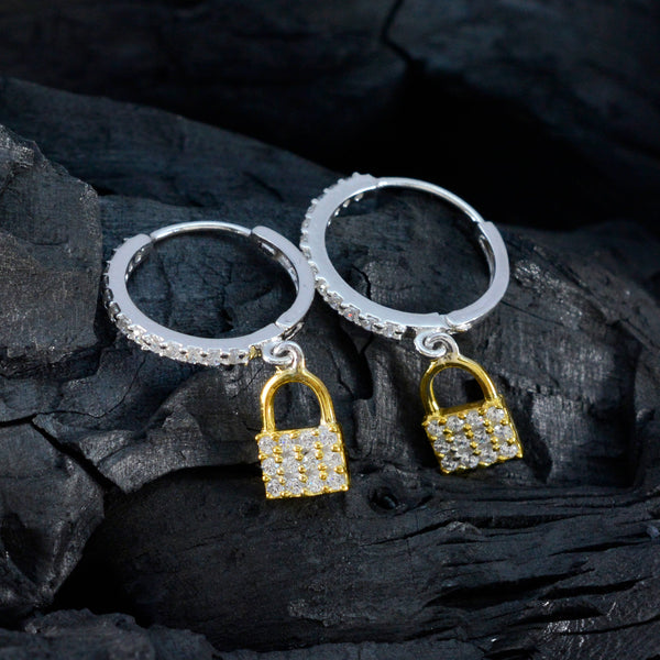 Cubic-Zirconia-Middle-Eastern-Bianca-multiple-Stud-White-Silver-Earring