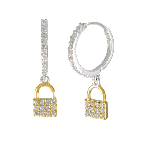 Cubic-Zirconia-Middle-Eastern-Bianca-multiple-Stud-White-Silver-Earring