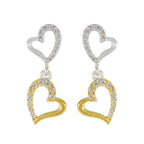 Cubic-Zirconia-French-Cecilia-multiple-Stud-White-Silver-Earring