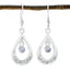 Cubic-Zirconia-Egyptian-Hanna-multiple-Dangle-White-Silver-Earring