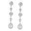 Cubic-Zirconia-Indian-Siti-multiple-Stud-White-92.5-Silver-Earring