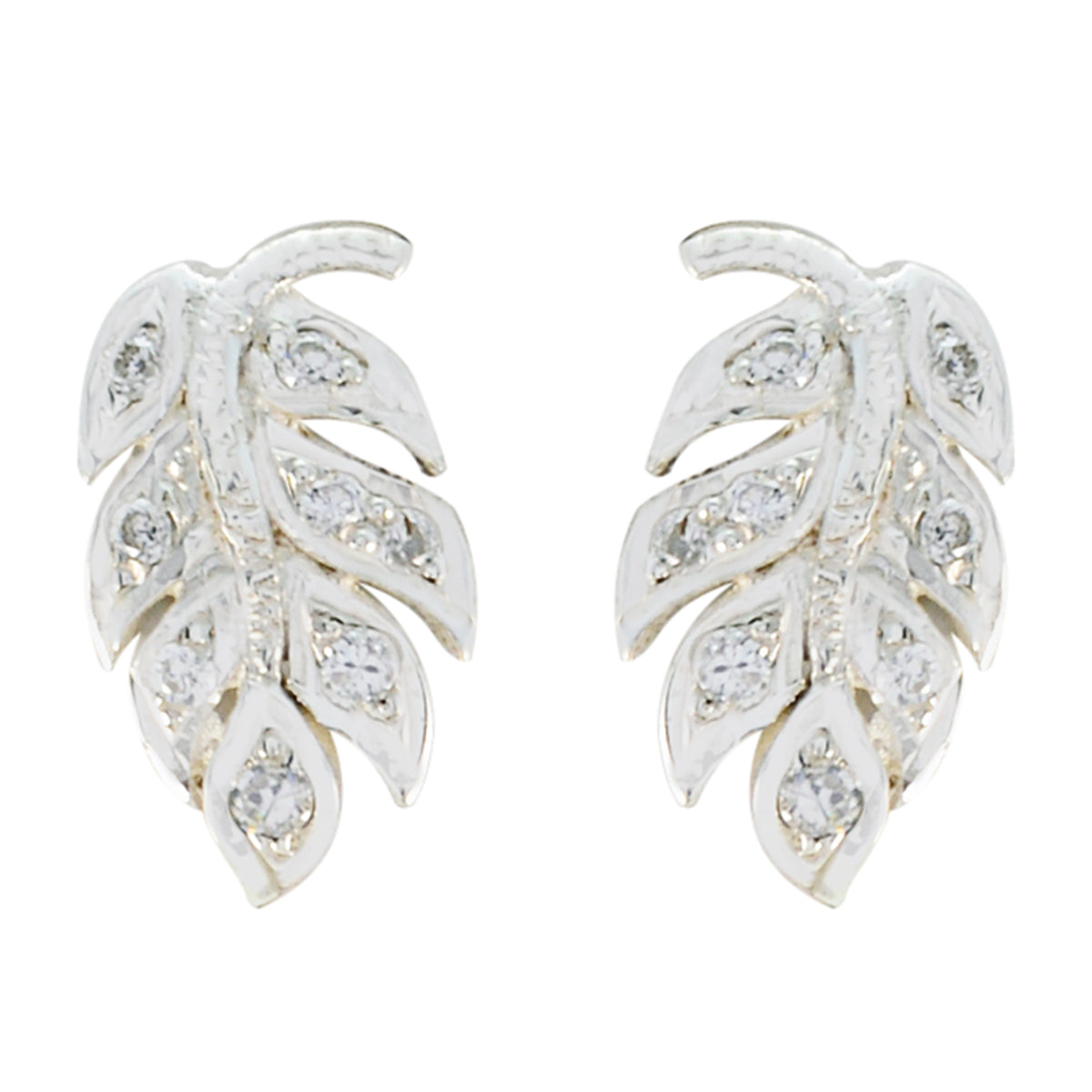 White-CZ-American-Antonia-multiple-Stud-White-925-Silver-Earring