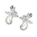 White-CZ-Japanese-Layla-multiple-Stud-White-Silver-Earring