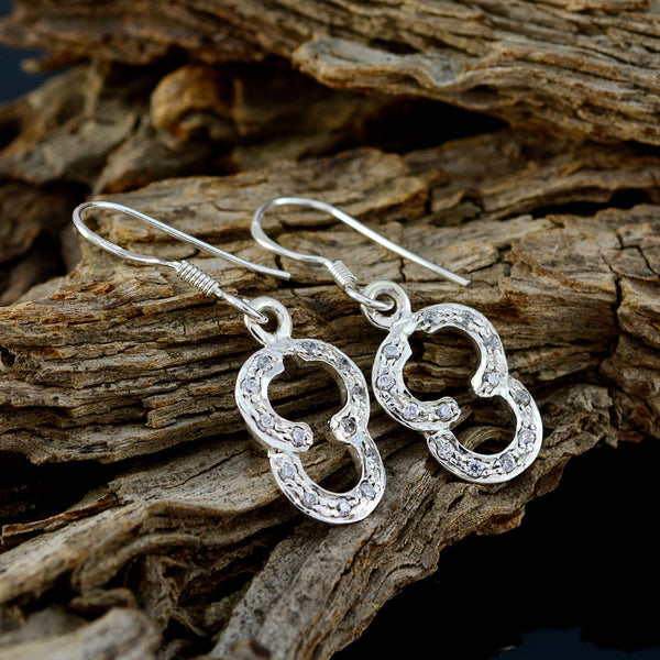 Cubic-Zirconia-Australian-Isabella-multiple-Dangle-White-92.5-Silver-Earring