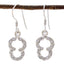 Cubic-Zirconia-Australian-Isabella-multiple-Dangle-White-92.5-Silver-Earring