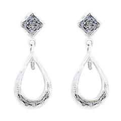 Cubic-Zirconia-Latin-American-Isla-multiple-Stud-White-Silver-Earring