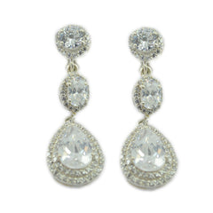 White-CZ-Indian-Aisha-multiple-Stud-White-925-Sterling-Silver-Earring