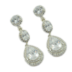 White-CZ-Indian-Aisha-multiple-Stud-White-925-Sterling-Silver-Earring