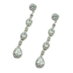 Cubic-Zirconia-Indian-Putri-multiple-Stud-White-925-Silver-Earring