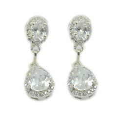 White-CZ-Indian-Ananya-multiple-Stud-White-Silver-Earring