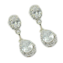 White-CZ-Indian-Ananya-multiple-Stud-White-Silver-Earring
