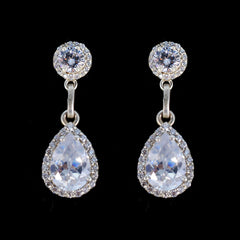 White-CZ-Indian-Angel-multiple-Stud-White-Sterling-Silver-Earring