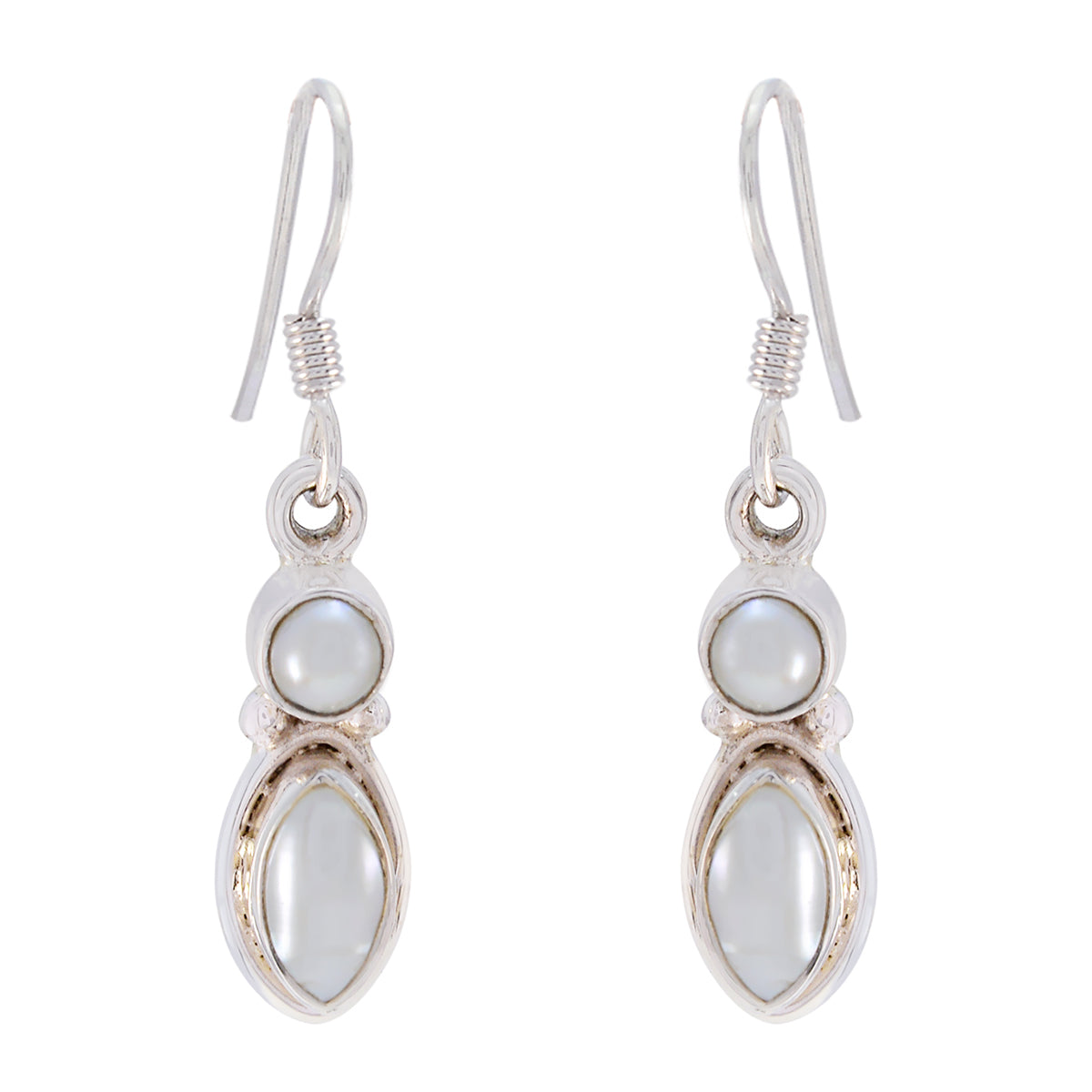Pearl-Russian-Katarina-multiple-Dangle-White-Sterling-Silver-Earring