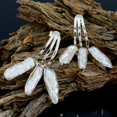 Pearl-Moroccan-Katharina-multiple-Stud-White-Silver-Earring