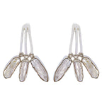 Pearl-Moroccan-Katharina-multiple-Stud-White-Silver-Earring