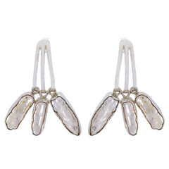 Pearl-Moroccan-Katharina-multiple-Stud-White-Silver-Earring